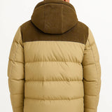 Men's Puffer Jacket Lightweight Insulated with Hood and Pockets