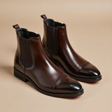 Men's Chelsea Boots Premium Leather Comfortable Everyday Wear