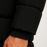Men's Waterproof Puffer Jacket Insulated Black