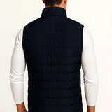Men's Puffer Vest Cotton-Padded Sleeveless Winter Jacket