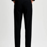 Men's Trousers Modern Fit Cotton Elegant with Folds
