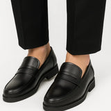 Men's Oxford Shoes Leather Breathable Round Toe Formal