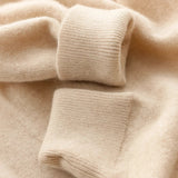 Men's Sweater Wool-Polyester Blend V-Neck Lightweight