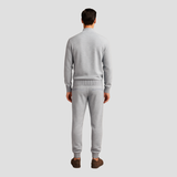 Men's Casual Set Merino Wool Zipper Jacket and Pants