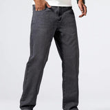 Men's Jeans Stretch Soft Fabric Comfortable Fit