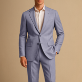Men's Slim Fit Suit Lightweight Two Piece for Weddings and Formal Events