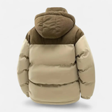 Mason Insulated Hooded Puffer Jacket – Stylish Winter Coat for Men Black