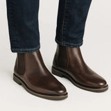 Men's Chelsea Boots Synthetic Leather Retro Slip-On Comfortable Fashion