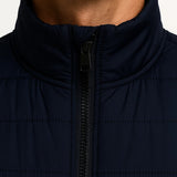 Men's Puffer Vest Cotton-Padded Sleeveless Winter Jacket