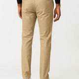 Men's Chino Pants Khaki Cotton Stretch Straight Fit