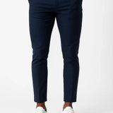 Men's Chino Pants Khaki Stretch Fabric Modern Fit