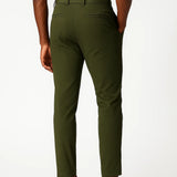 Men's Chino Pants Khaki Stretch Fabric Modern Fit